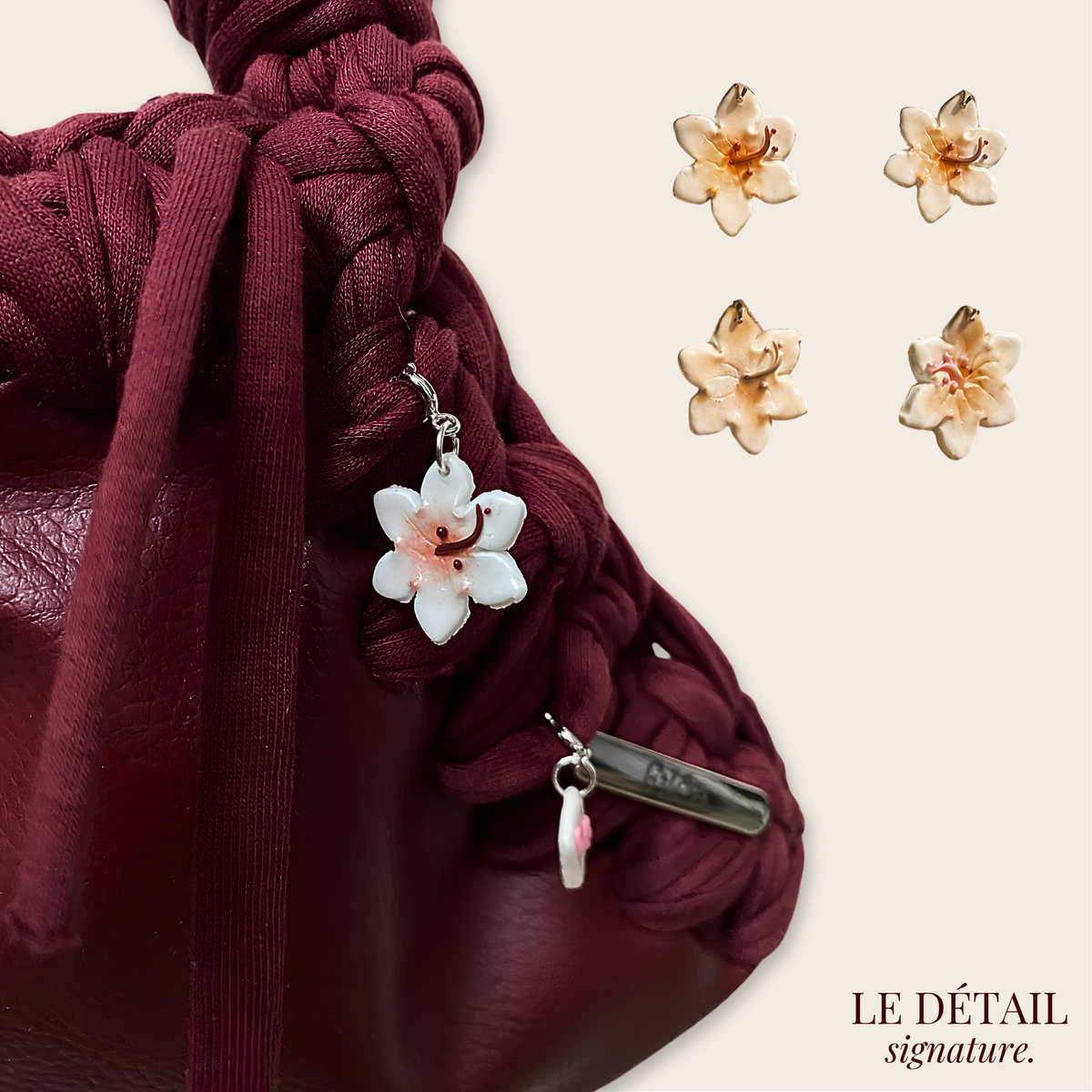 Charms élégant - fleur de cerisier