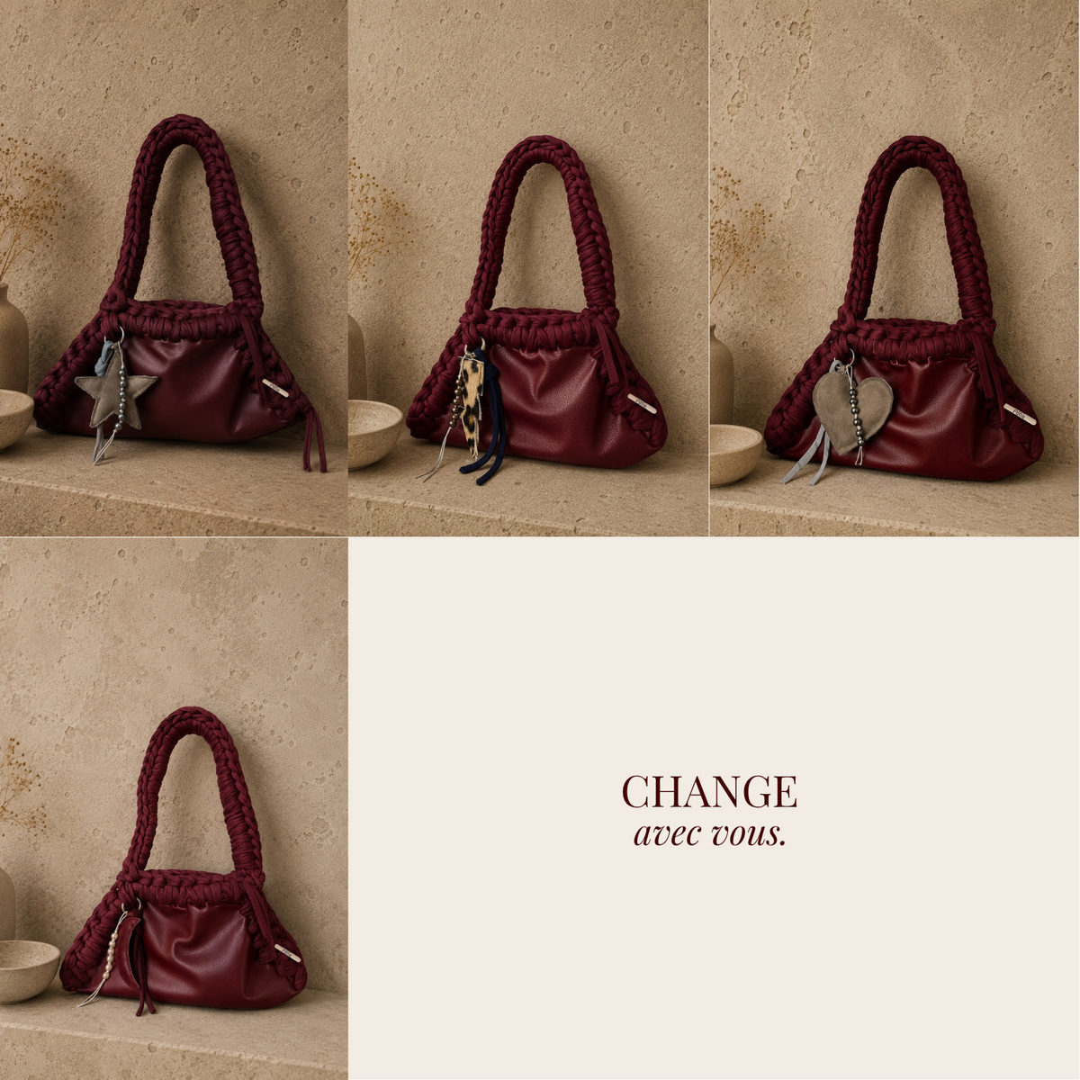 Bijoux de sac unique - lune