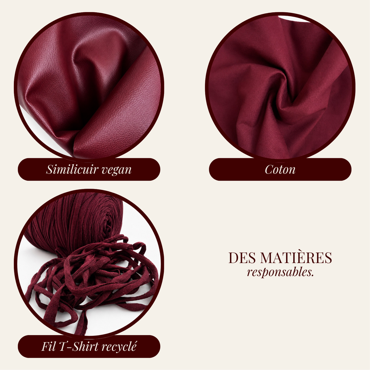 Sac Gloria bordeaux
