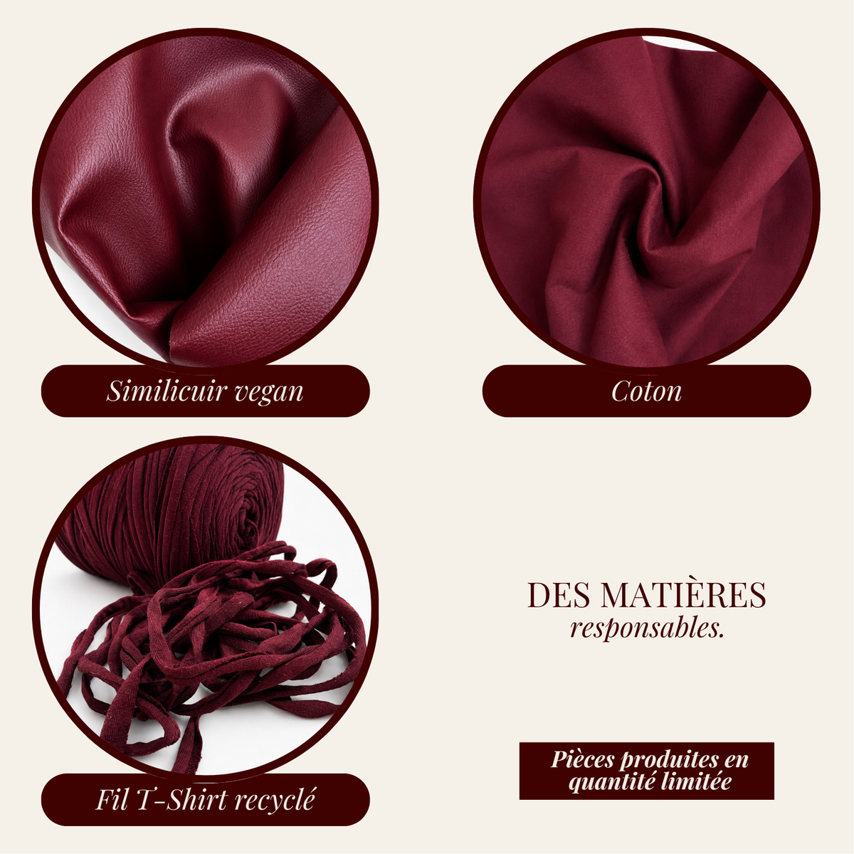 Sac Gloria bordeaux
