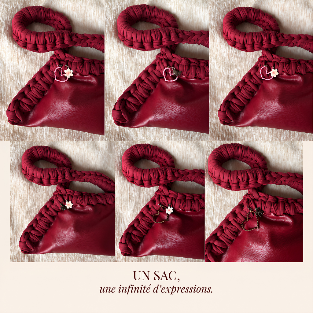 Sac Gloria bordeaux